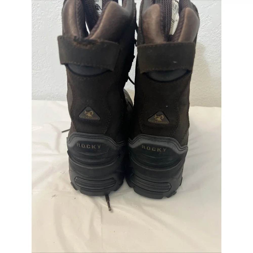 Rocky Blizzard Stalker Waterproof 1200G Insulated Boot Mens Sz 8 Leather 8